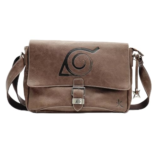 ABYSTYLE Naruto Shippuden Konoha Village - Bolsa de hombro de 15 ...