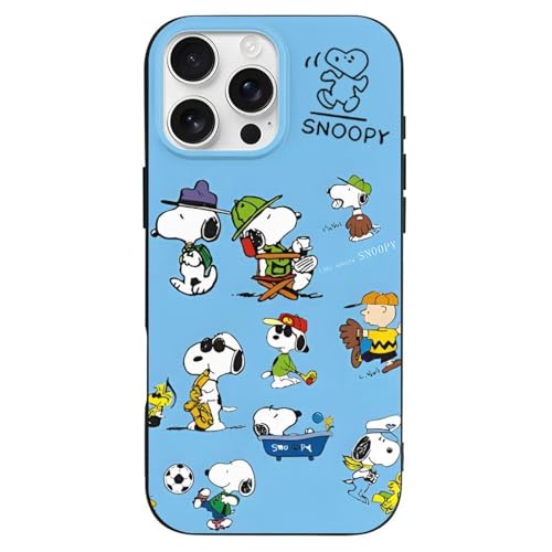 iPhone 16 Pro Max p P[X Snoopy Xk[s[ Ė MagSafeΉ RpMILKi Ϗ ϑސF CX[dΉ ϏՌ yʐ݌v fUC ϋv