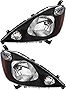 For Honda Fit Headlight 2012 2013 Driver and Passenger Side Headlamp Assembly Replacement