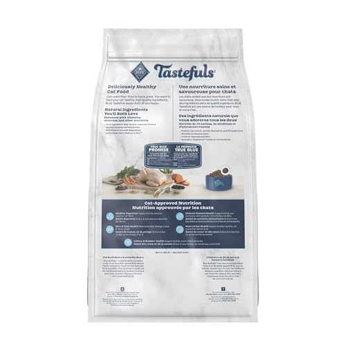 Blue Buffalo Indoor Health Natural Adult Dry Cat Food, Chicken and Brown Rice 3.1kg Bag - Medium Bag, Kibble image 7