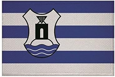 U24 India Germany Flag Aufbuegler Patch 9 x 6 cm