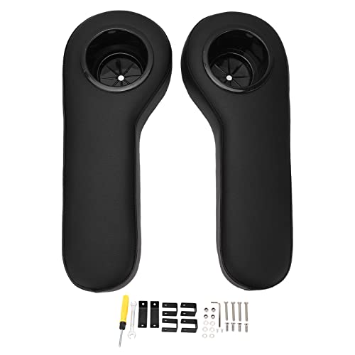 Rear Seat Armrest Cup Holder, Wearresistant Solid Construction Waterproof Rear Seat Cup Holder For Golf Cart #TOP5