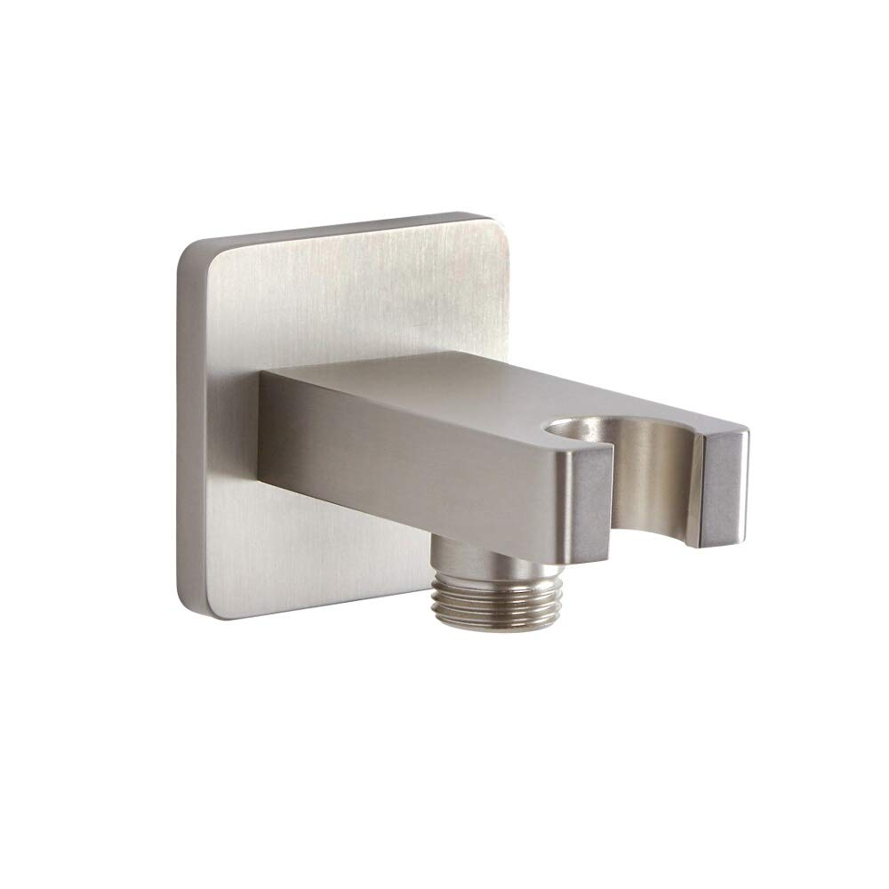 Milano Hunston Hand Shower Handset Outlet Elbow Parking Bracket - Brushed Nickel