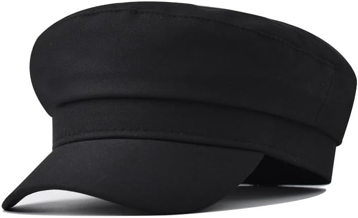 Chauffeur Hat Newsboy Cap Peaked Beret Cap Classic Vintage Driver Costumes Hats Captain Sailor-Hat for Men Women