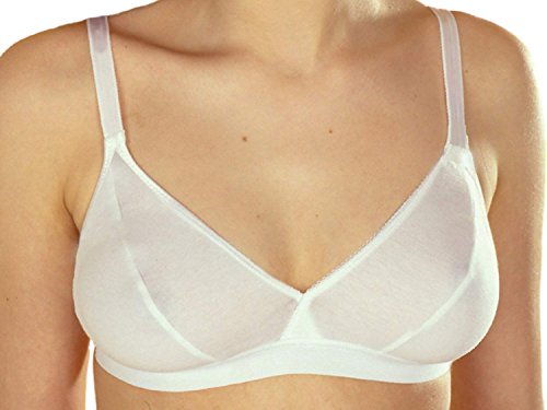 No Wire 'La Chica' Teenager Trainer Bra (LC2) (32A) White