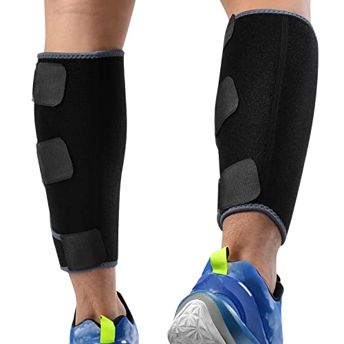 Manchon de compression mollet réglable Odoland, bandage de jambe à taille unique