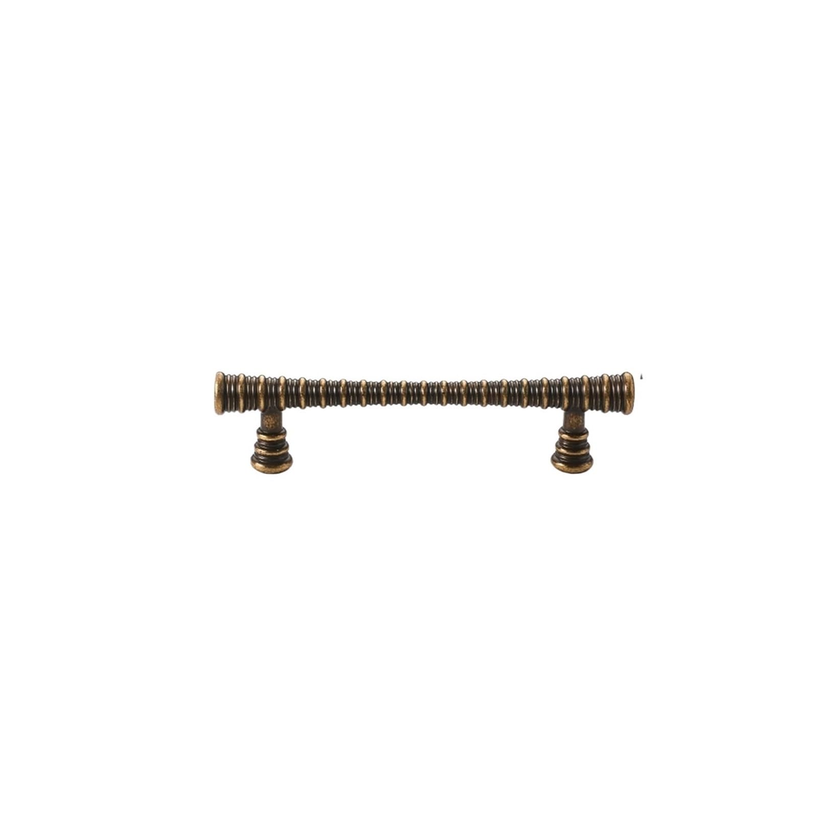 Yonmledo 11201-96Mm Brass Vintage Drawer Handles 2Pcs Yellow Antique Brass Wardrobe Door Pull Vintage Furniture Handle Single-Hole Drawer Knobs Cabinet Antique Bronze Hardware Handle(11201-96Mm)