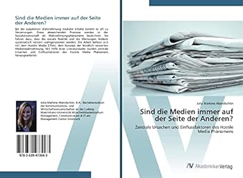Paperback Sind die Medien immer auf der Seite der Anderen? [German] Book