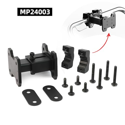 Extensor de aleación de aluminio Rhinowalk para instalar alforjas laterales para motocicleta MJX2004 y MJX2009 miniatura 3