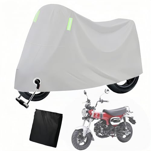 �o�C�N�J�o�[ �ɓK�p �z���_ �_�b�N�X125 DAX125/ST125 �h�� ���� UV �ϔM ���� 210���[�o�b�O�t���A���~�z�C���{�j�[�h���p���`�R�b�g���ޗ� �Ή� ���t�J�o�[ ��^�o�C�N �����t�� ��΂Ȃ� ���[�o�b�O�t���ݒu�ƕۊǂ��ȒP(F,XL)