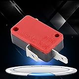 Wene 10pcs Micro Limit Switch, Fireproof Micro Switch Button, Fighting Game Accessories for Arcade