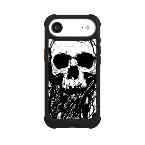 Coque iPhone Air Tête de Mort NIVOmax MagSafe Haute Protection