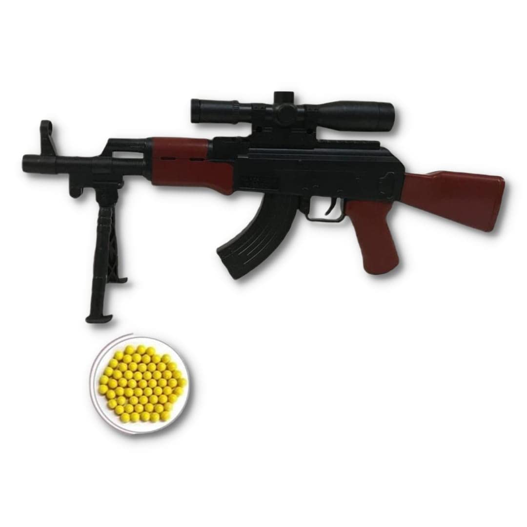Buy Zillion Billion MA Mini 40 cm Long Plastic AK 47 Toy Gun with