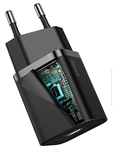 Carregador de Parede Entrada Tipo C para iPhone 11, iPhone 12, Galaxy Note 20 S20 Turbo