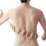 Hovom Wood Back Massage Roller Rope Tool,Lymphatic Drainage,Wood Therapy Massage Tools,maderoterapia