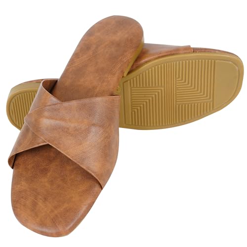 Image of DFR Women Casual Cushioned Flat Slippers Woman