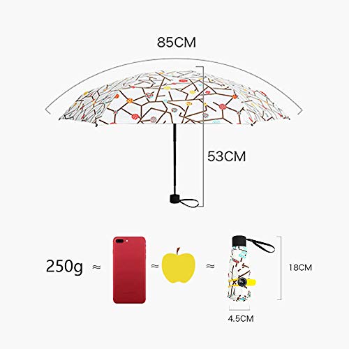 Parapluie mini pocket ultra léger au format micro de poche - 4