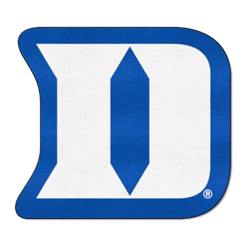 FANMATS 19580 Duke 'D' Mascot Mat, Team Color, 3' x 4'