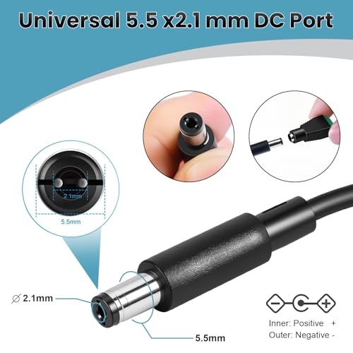 Image of 24V 1A Power Supply 2 Pack, UL Listed 24 Volt LED Power Supply Adapter, 100-240V AC to 24V DC Converter Adapter with 5.5mm x 2.1mm DC Plug for LED Strips