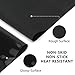 Gartful Silicone Sheets for Crafts, 3PCS Resin Jewelry Casting Molds Mats, Multipurpose Table Cover Placemat, Counter Top Protector Pad, Nonskid Nonstick, Black(15.7 x 11.8 inches)