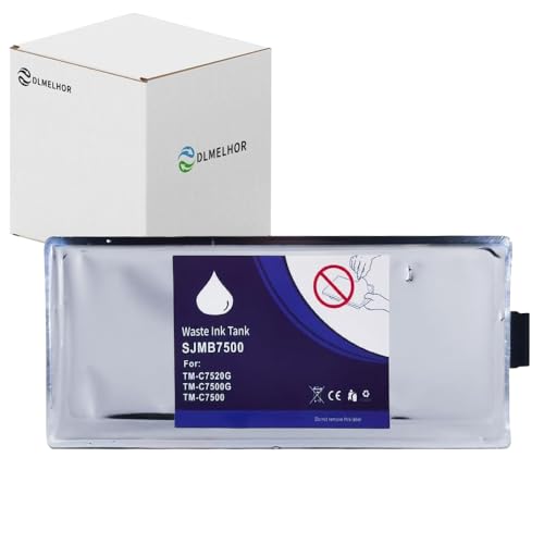 DLMELHOR SJMB7500 Tanque de manutenção compatível com impressora ColorWorks C7500 C7500G TM-C7500 TM