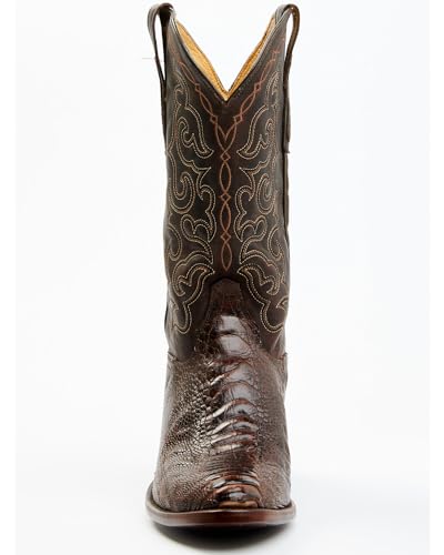 Cody James Men's Exotic Ostrich Leg Western Boot Round Toe - Bbme-2034