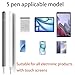 Stylus Pen for Samsung Galaxy Tab A9/A8/A7/A6 Series, High Sensitivity & Precision Capacitive Styli Pencil All Touch Devices，Good for Drawing and Writing Sketch (Black)