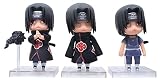 Indorasen Juego de personajes de anime Uchiha Itachi, 3 piezas