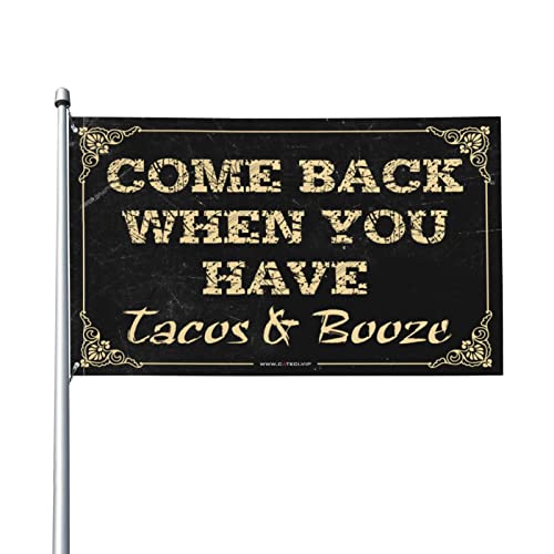 Drapeaux amusants pour les gars déco camping-car 152x244 cm