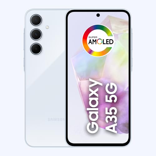 Smartphone Samsung Galaxy A35 5G (128GB/ 6GB/ Cam Tripla até 50MP/ Selfie 13MP/ Tela SuperAMOLED 6.6