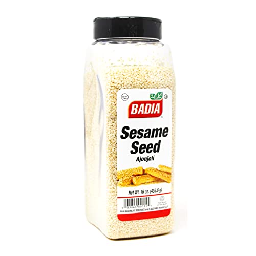 Badia Sesame Seed Hulled, 16 Ounce (Pack Of 6) #TOP2
