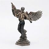 Materiale: Resina DAJIADS Figurine,Statue,Statuette,Sculture,in Stile Europeo Creativo Maschera Corvo Uomo Statua Angelo Arte Scultura per Soggiorno Home Soft Decorazione TV Arredi Armadio