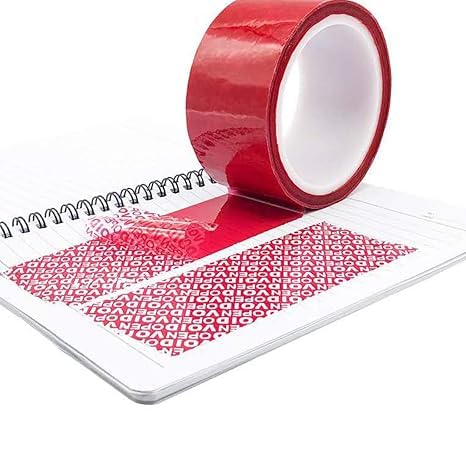 Image of Tamper Evident Void Security Stickers - Self Adhesive Anti Tampering Seal Labels - Void Opened Transfer Sticker for Packaging, Warranty Seal, Shipping Boxes & Security Protection (1, 3 Inch)