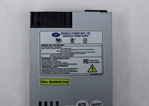 FSP200-50PL-K1 1U Flex 200 Watts ATX Power Supply Kit with Front and Back mounting Brackets - Thumbnail 4