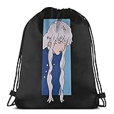 Einzigartiges Design: Wunderschönes Design mit Kordelzug lässt sich leicht anpassen, sodass Sie die Tasche einfach öffnen und schließen können. Sie können es beliebig falten oder einrollen, wenn Sie es nicht verwenden. Und dies Rucksack mit Kordelzug nimmt im zusammengeklappten Zustand wenig Platz ein.