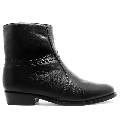 Bota Cano Alto Masculino Social 100% Em Couro Legítimo 210 (39)