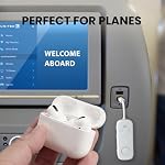 Avantree Relay – Airplane Bluetooth Adapter for AirPods, Bose & Wireless Headphones, Qualcomm Chip, aptX Adaptive & HD Audio Transmitter, 25Hrs Battery, 3.5mm AUX for Flight, Travel & Gym