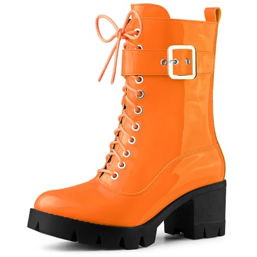 Botas de combate Allegra K: la solución para llevar tacones altos sin sufrir dolor