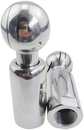 Rotary CIP Tank Cleaning Ball 3/8“ 1/2“ 3/4” 1“ BSPT Female Threaded 360 Degree Rotating Head Nozzle Stainless Steel SS304(3/4")