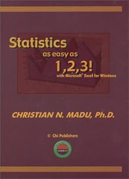 Hardcover Statistics As Easy As 1,2,3: With Microsoft Excel for Windows Book