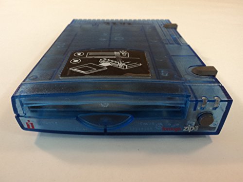 Iomega Zip Drive 100Mb Usb Portable External Blue Z100Usb V2 #TOP2