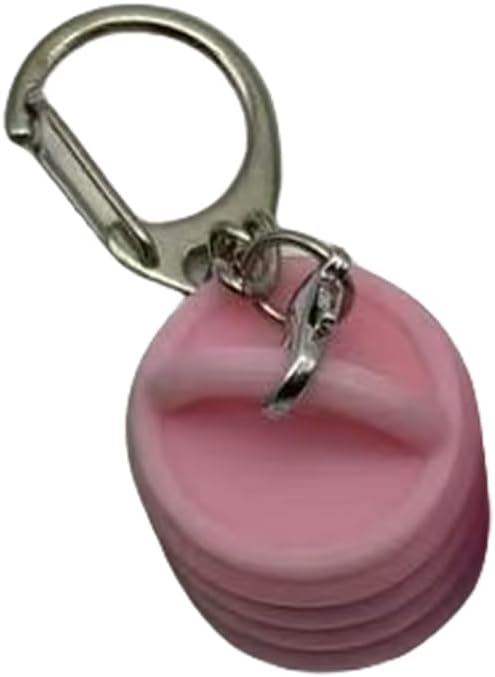 Practical Moisturizing Lip Gloss Keychain Caps Key Chains Bag Attachment Makeup Accessory for Daily Commute and Travel image 2