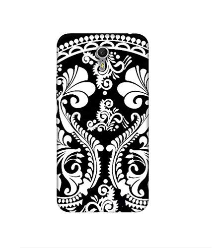 Image of Amazon Brand - Solimo Designer Round White Rangoli 3D Printed Hard Back Case Mobile Cover for Lenovo ZUK Z1