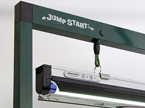 Jump Start Jsv4T Light, 4' Stand, Fixture, Tube Timer System, 4 Feet, Silver #TOP7