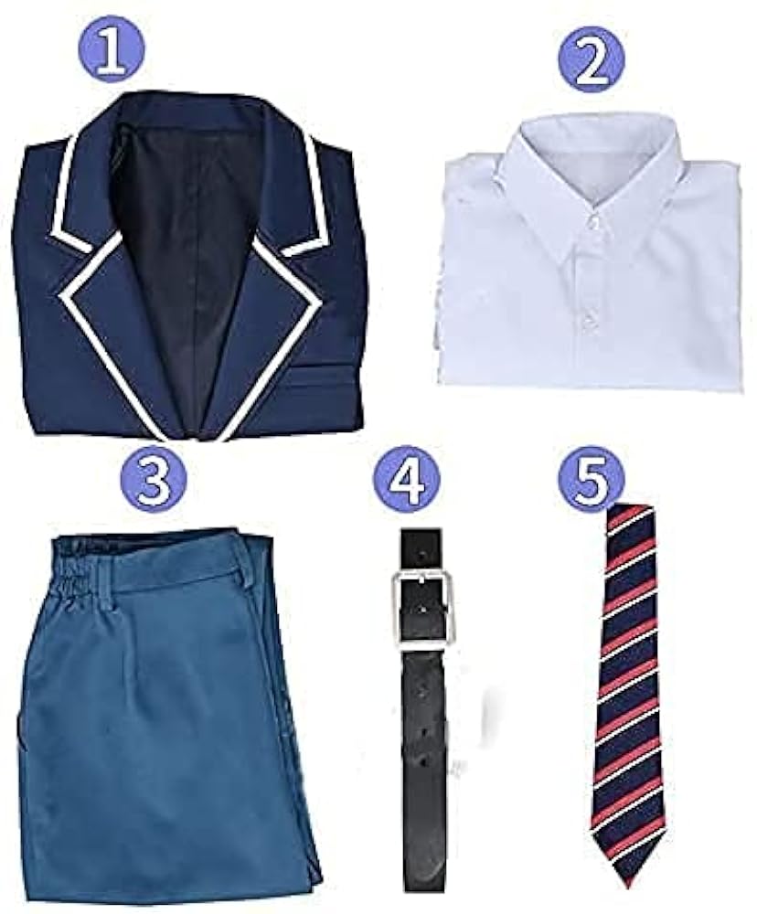 プロセカ　ビビバス　東雲彰人　コスプレ　神山高校制服衣装　シャツ無し Amazon.co.jp: [DCYCOS] プロジェクトセカイ カラフルステージ