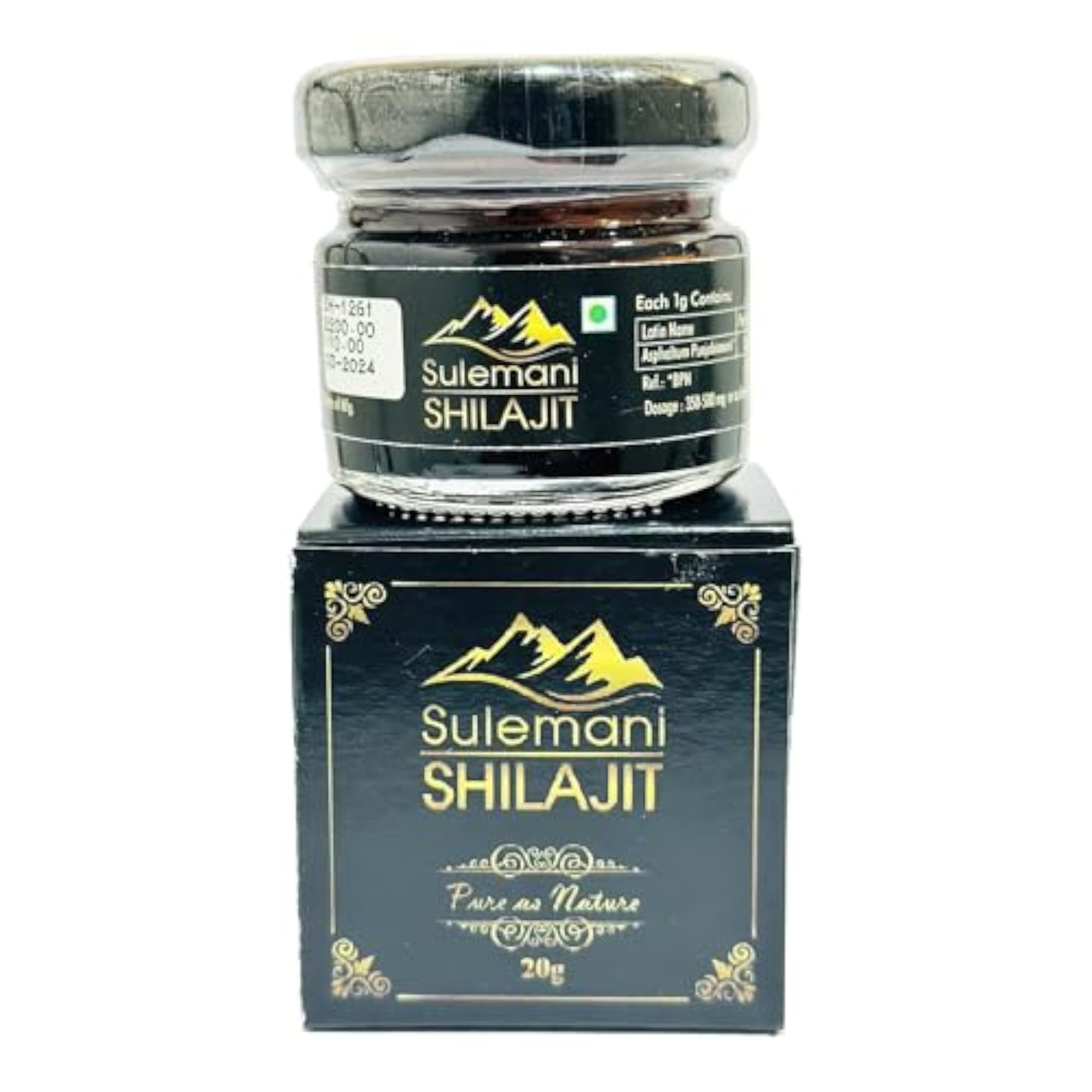 Sulemani Shilajit for Strength and Vitality, 20g
