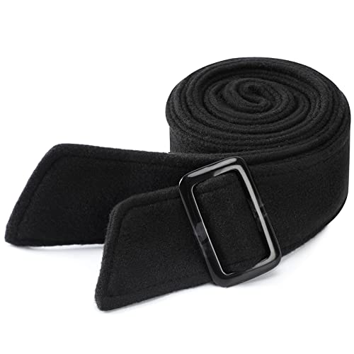 Wide Waist Belt Woolen Women Wrap Corset Belts for Overcoat Replacement Belt