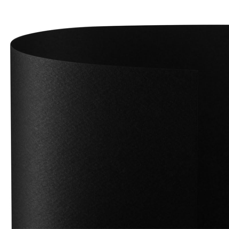 Varzi Prisma - Cartulinas, 70 x 100 cm, paquete de 10 cartulinas, color negro