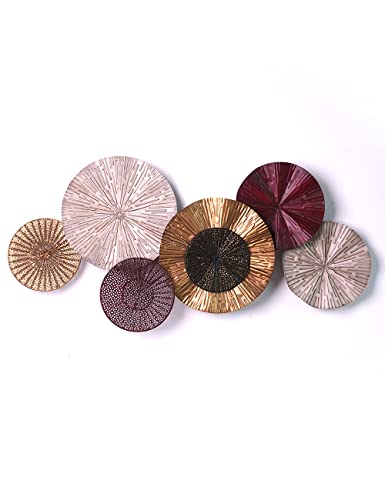 SEINHIJO Metal Flower Wall Decor Art Minimalist Modern Home Art