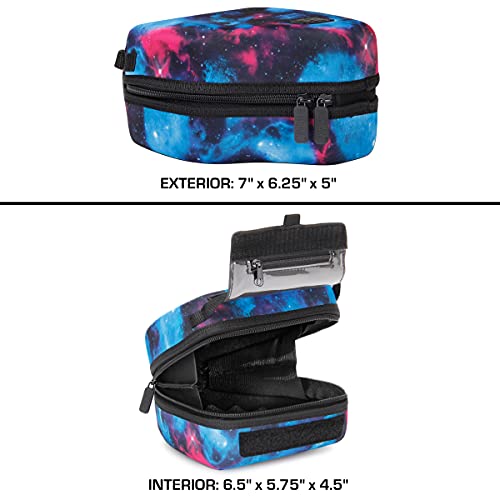 Usa Gear Dslr Camera Sleeve With Molded Eva Hard Shell Camera Case Protection, Quick Access Opening, Padded Interior And Rubber Coated Handle-Compatible With Nikon, Canon, Olympus And More (Galaxy) #TOP1